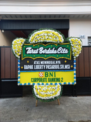 Papan Bunga Duka di Pamijahan
