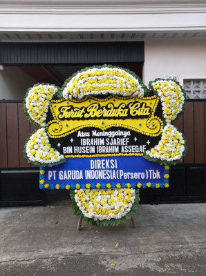 Papan Bunga Duka di Pamijahan