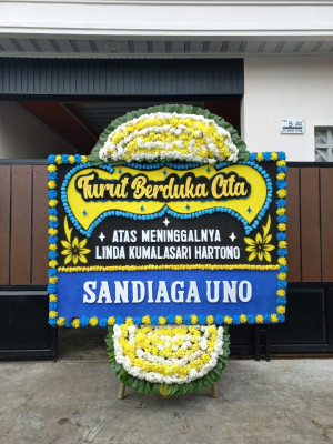 Papan Bunga Duka di Pamijahan